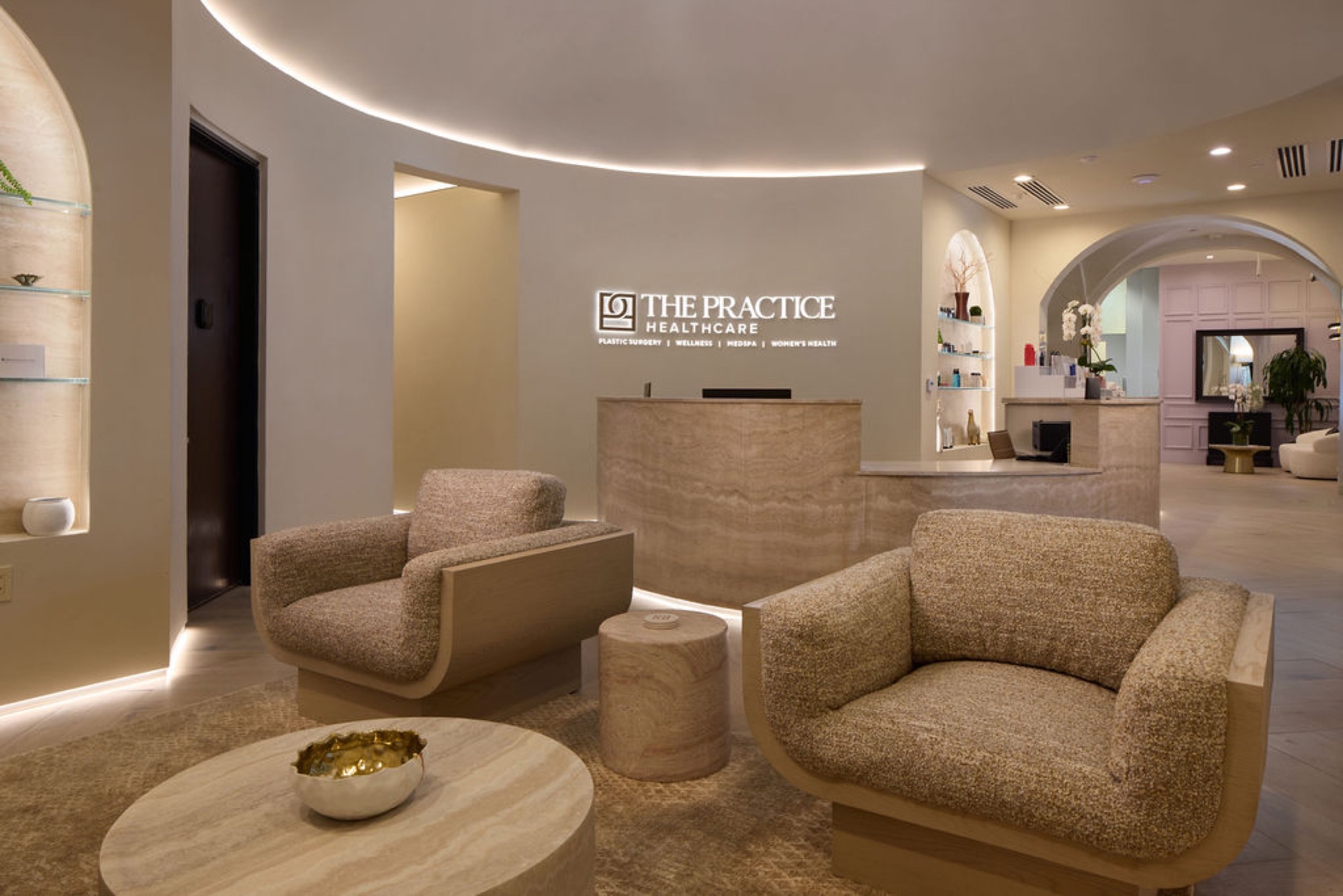 The Practice Healthcare lobby — Beverly Hills
