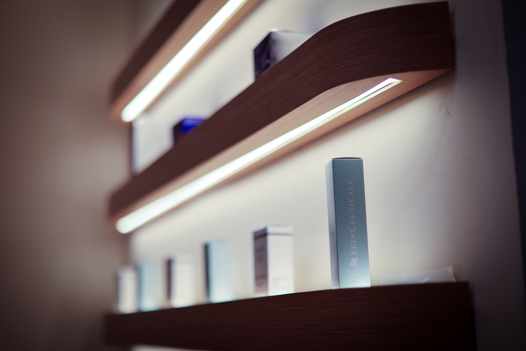 Medical-grade skincare on display